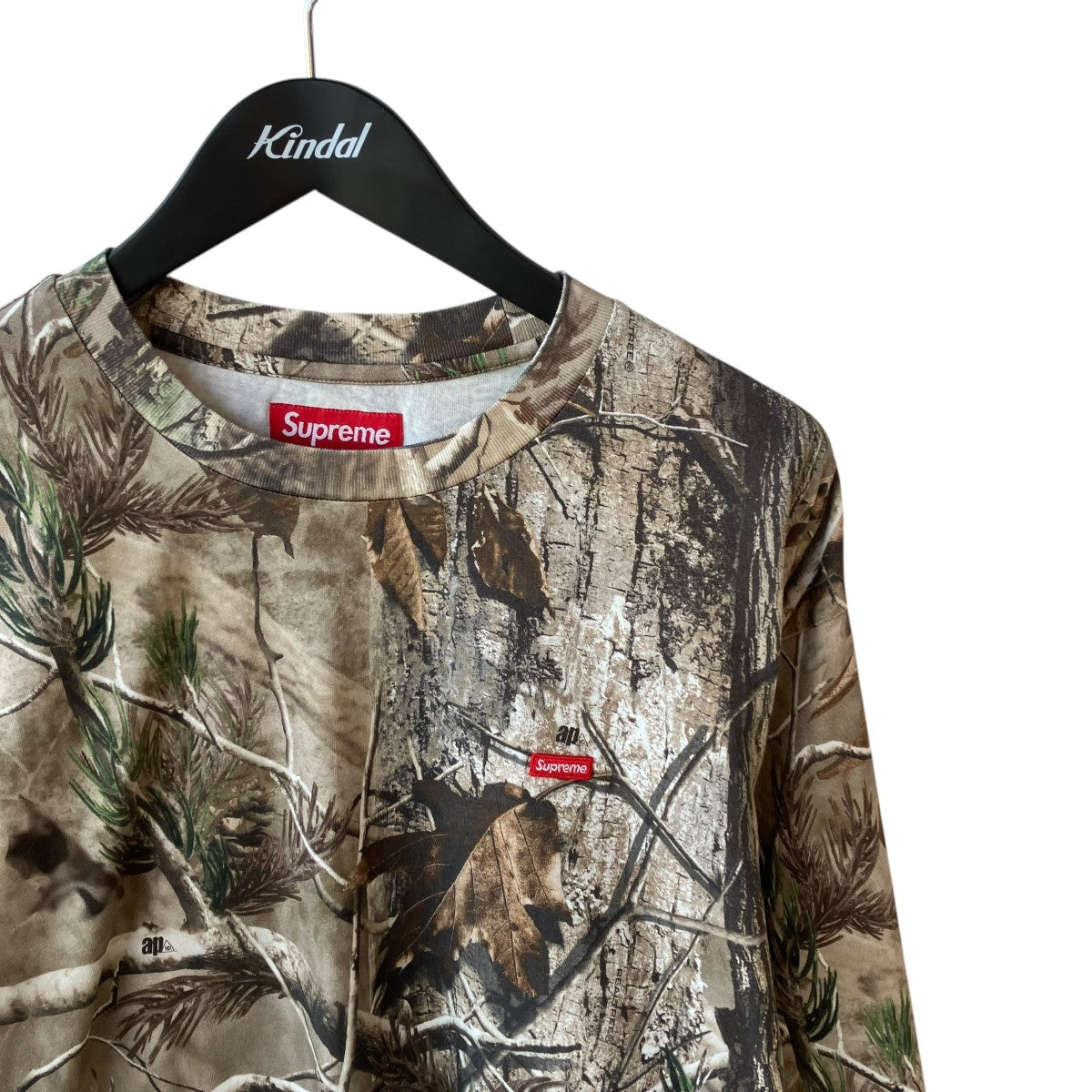 Supreme 25AWSmall Box L／S Tee Realtree AP Camoロングカットソー 古着・中古-3枚目のアイテム画像