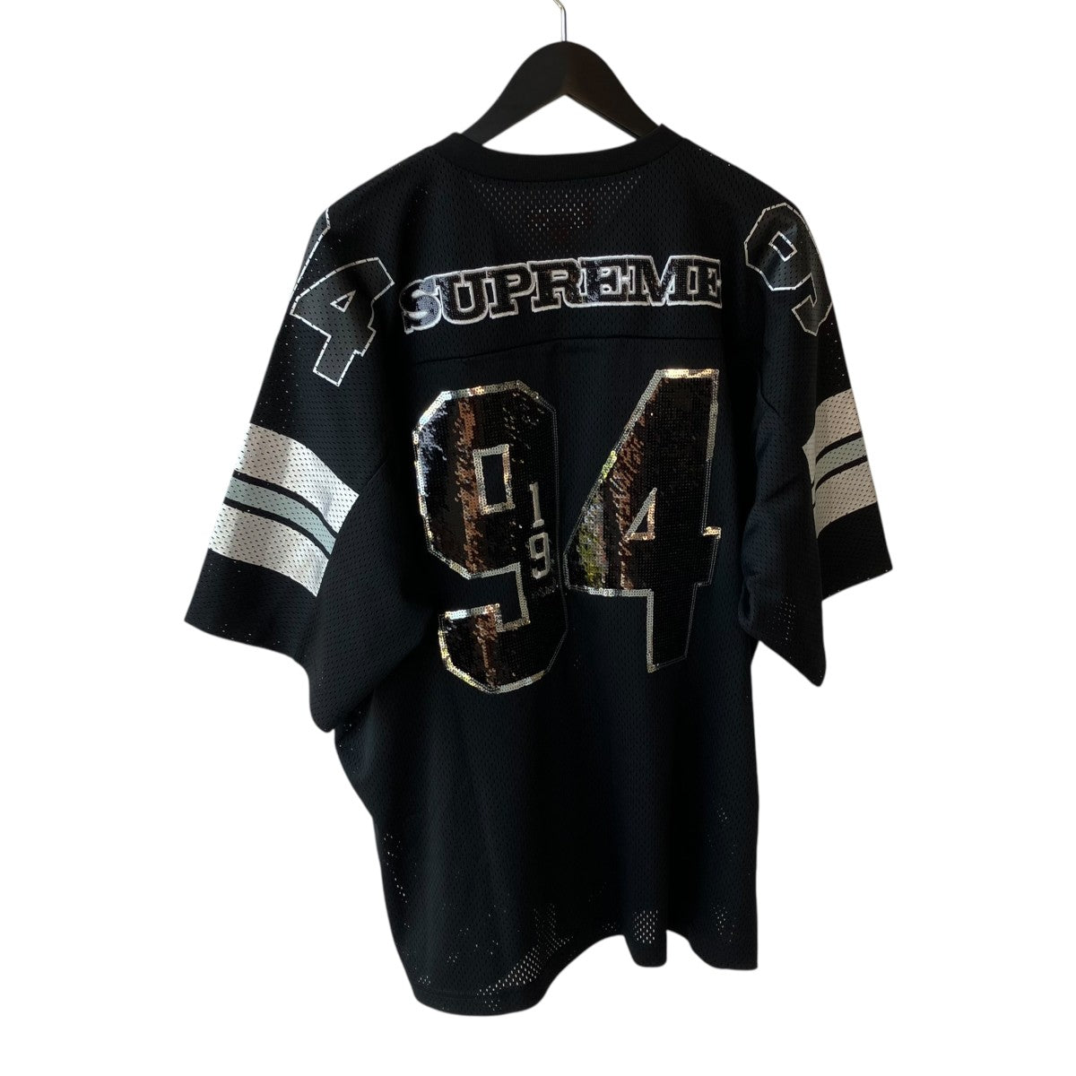 Supreme 25AWsequin football jersey半袖シャツ 古着・中古-2枚目のアイテム画像