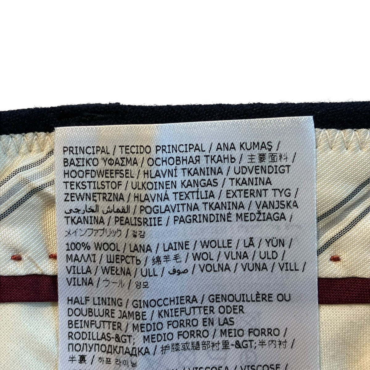 Maison Margiela 24SSスラックスSI0KA0003 古着・中古-6枚目のアイテム画像