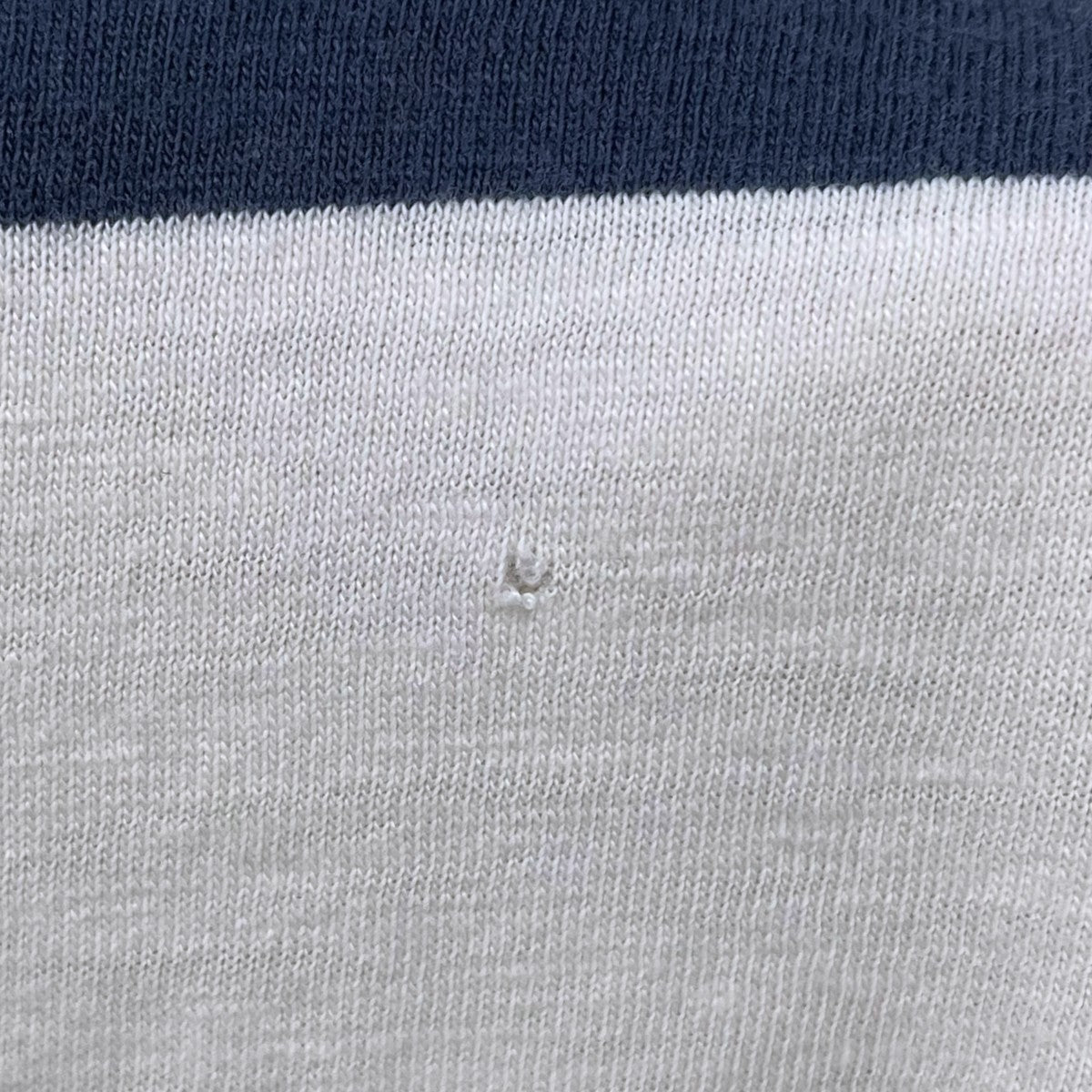 RRL ワイドボーダー柄ポケットTシャツ 古着・中古-5枚目のアイテム画像