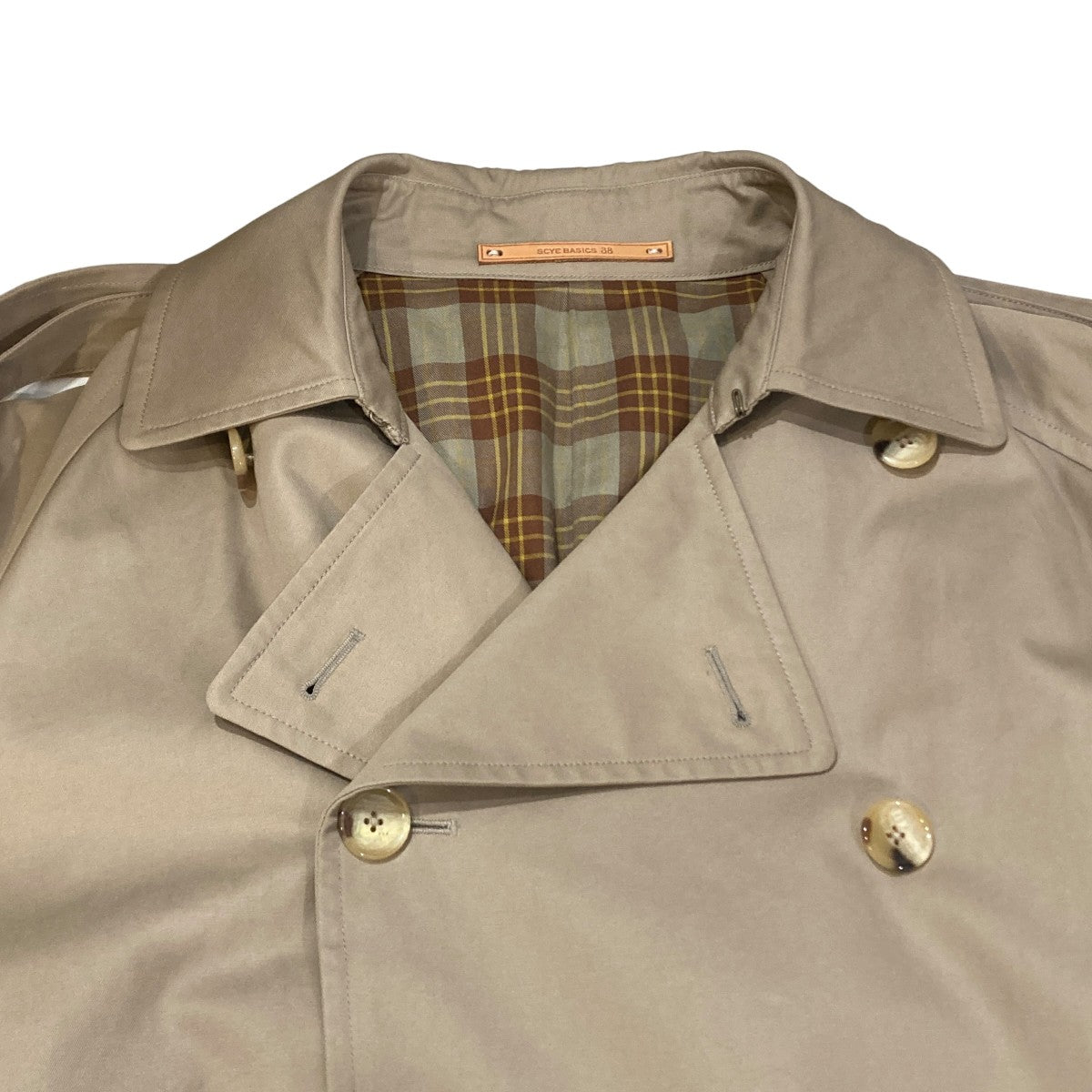 FINX COTTON Gaberdine Trench Coatトレンチコート5125-73549