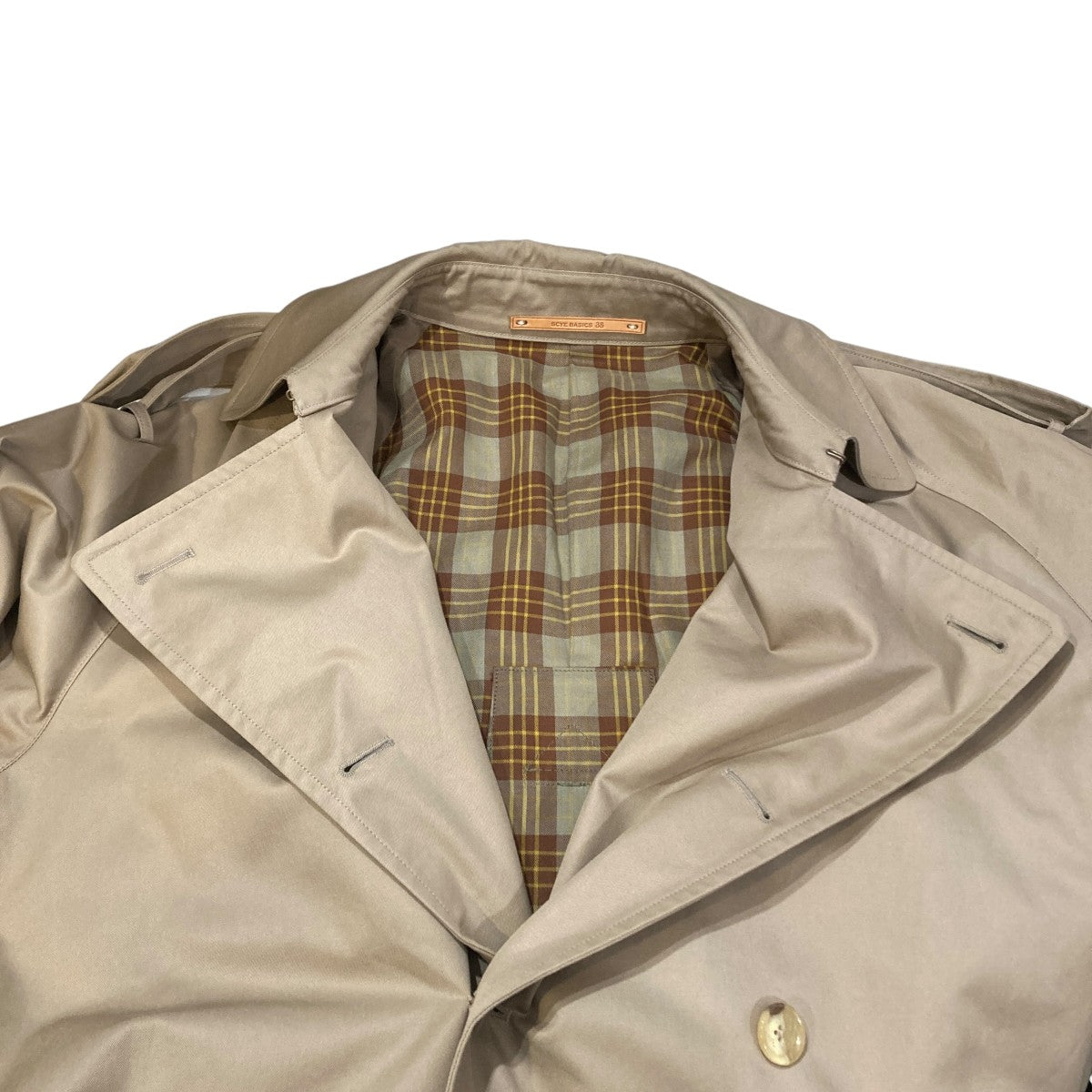 FINX COTTON Gaberdine Trench Coatトレンチコート5125-73549