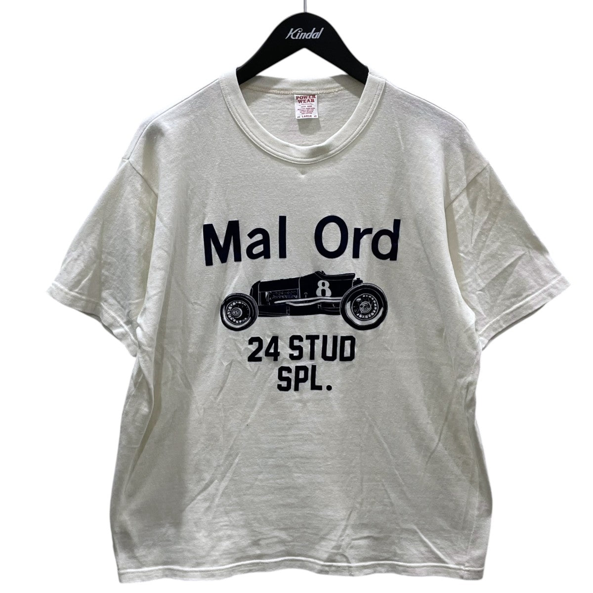 FREEWHEELERS 25SS フロッキープリントTシャツ Mal Ord マル・オード 2525010 古着・中古-1枚目のアイテム画像