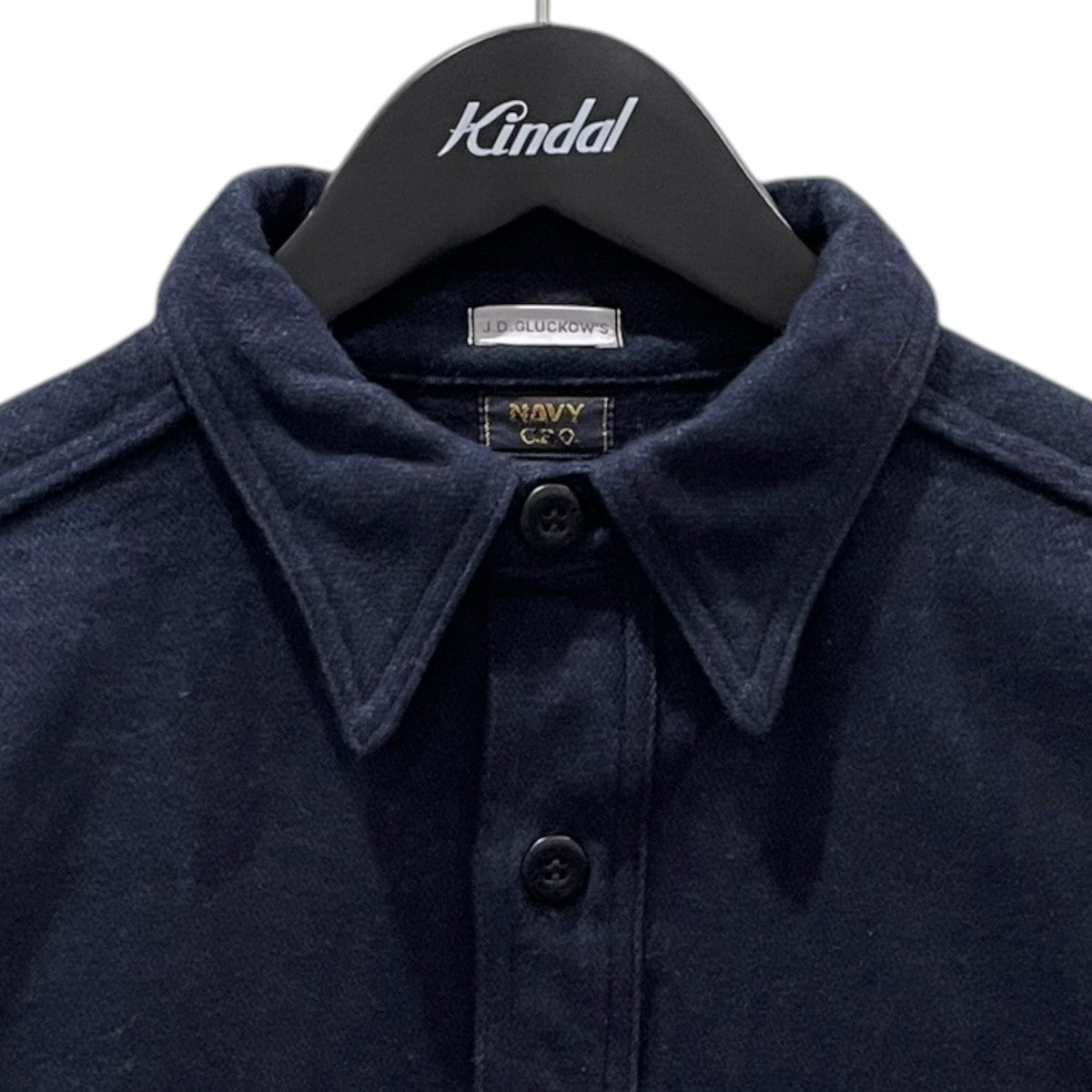 23AW プルオーバーチンストラップシャツ 1930s Chief Petty Officer (C．P．O．) Shirt チーフ ペティ オフィサー（シーピーオー）シャツ JG-04