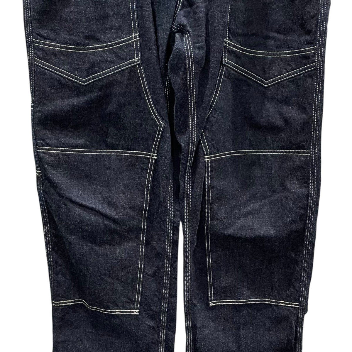 ダブルニーワークデニムパンツ DERRICKMAN OVERALLS デリックマン オーバーオールズ