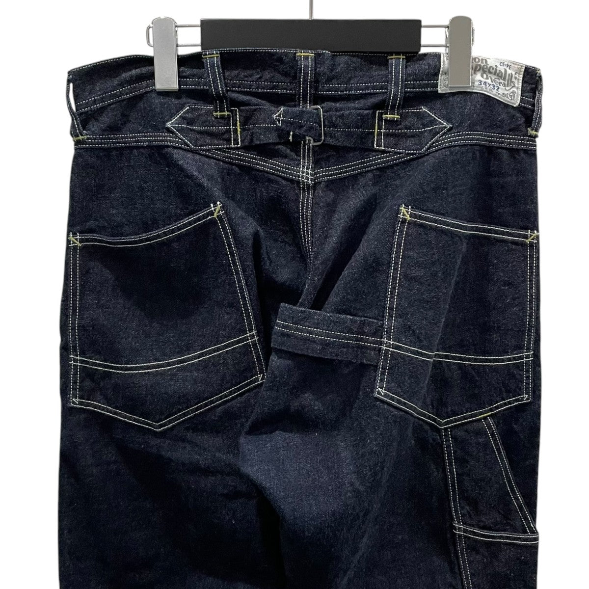 ダブルニーワークデニムパンツ DERRICKMAN OVERALLS デリックマン オーバーオールズ