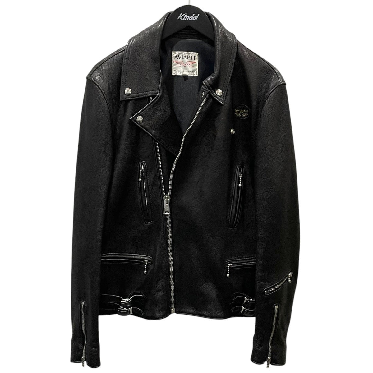 Lewis Leathers×THE REAL McCOY’S ダブルライダースジャケット LIGHTNING ライトニング 古着・中古-1枚目のアイテム画像