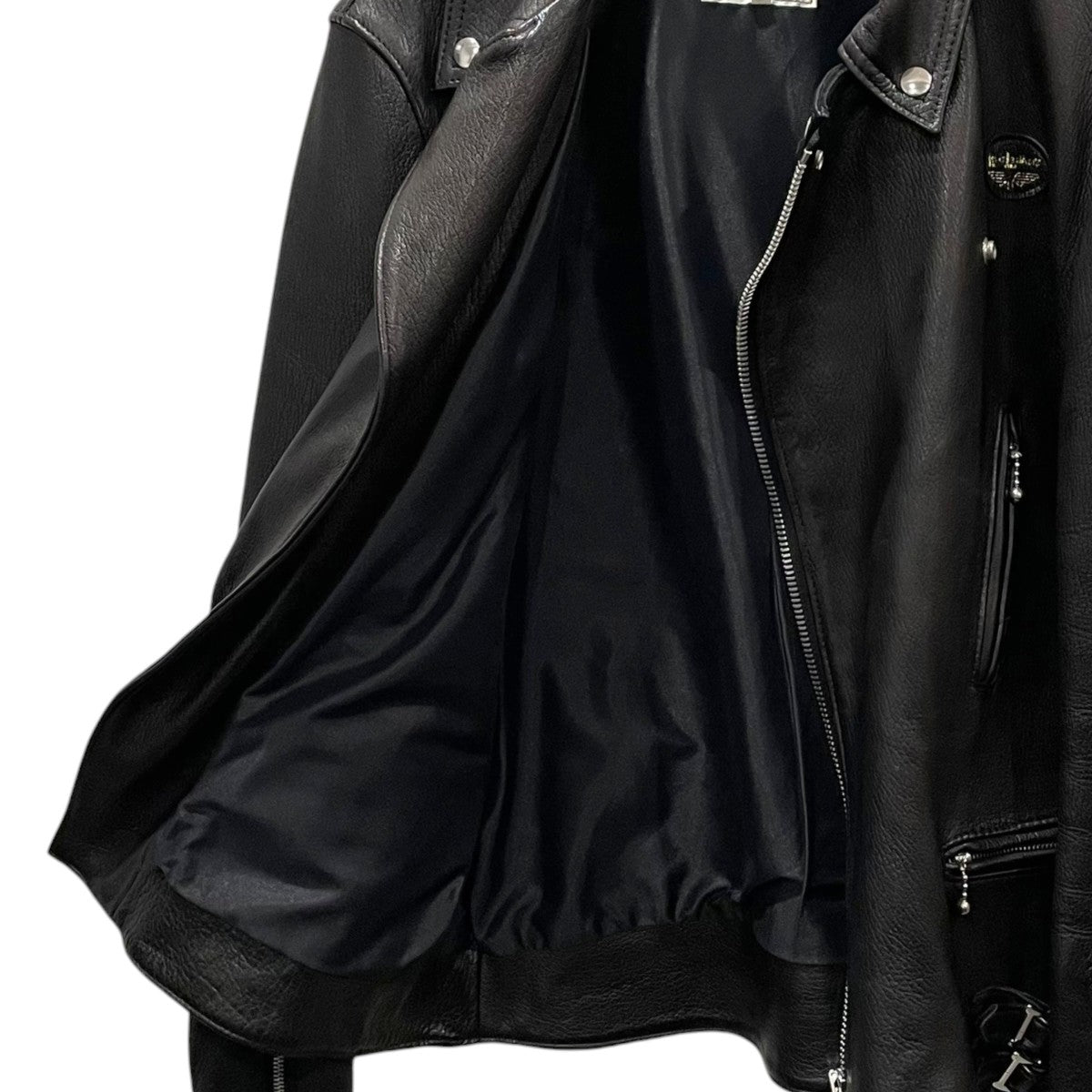Lewis Leathers×THE REAL McCOY’S ダブルライダースジャケット LIGHTNING ライトニング 古着・中古-3枚目のアイテム画像