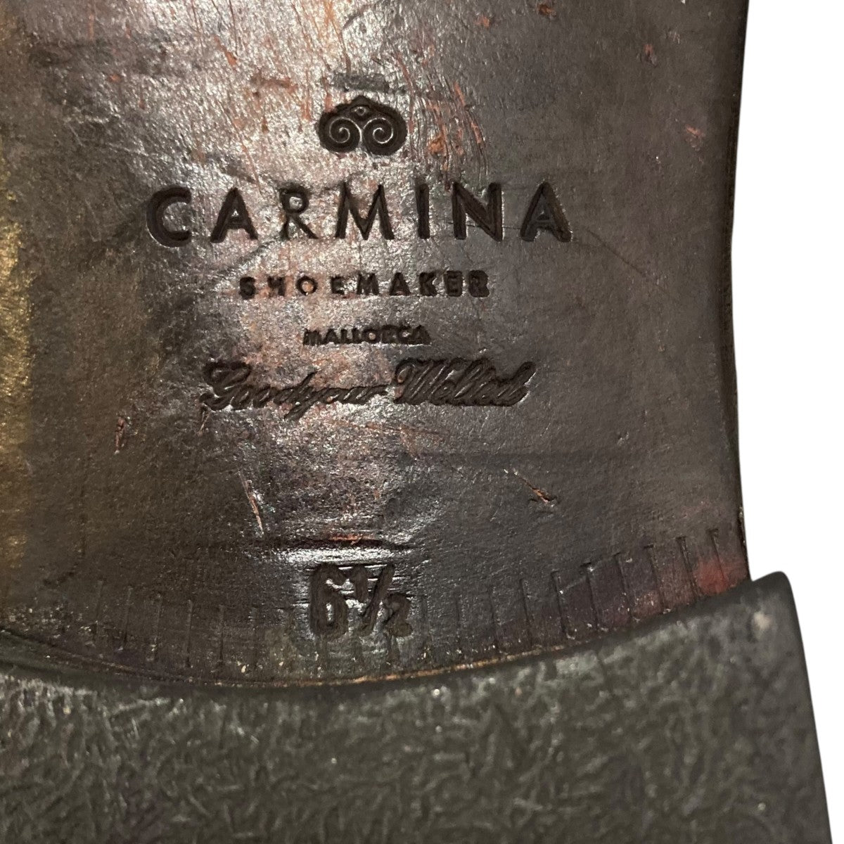 CARMINA レザーシューズ80137 古着・中古-10枚目のアイテム画像