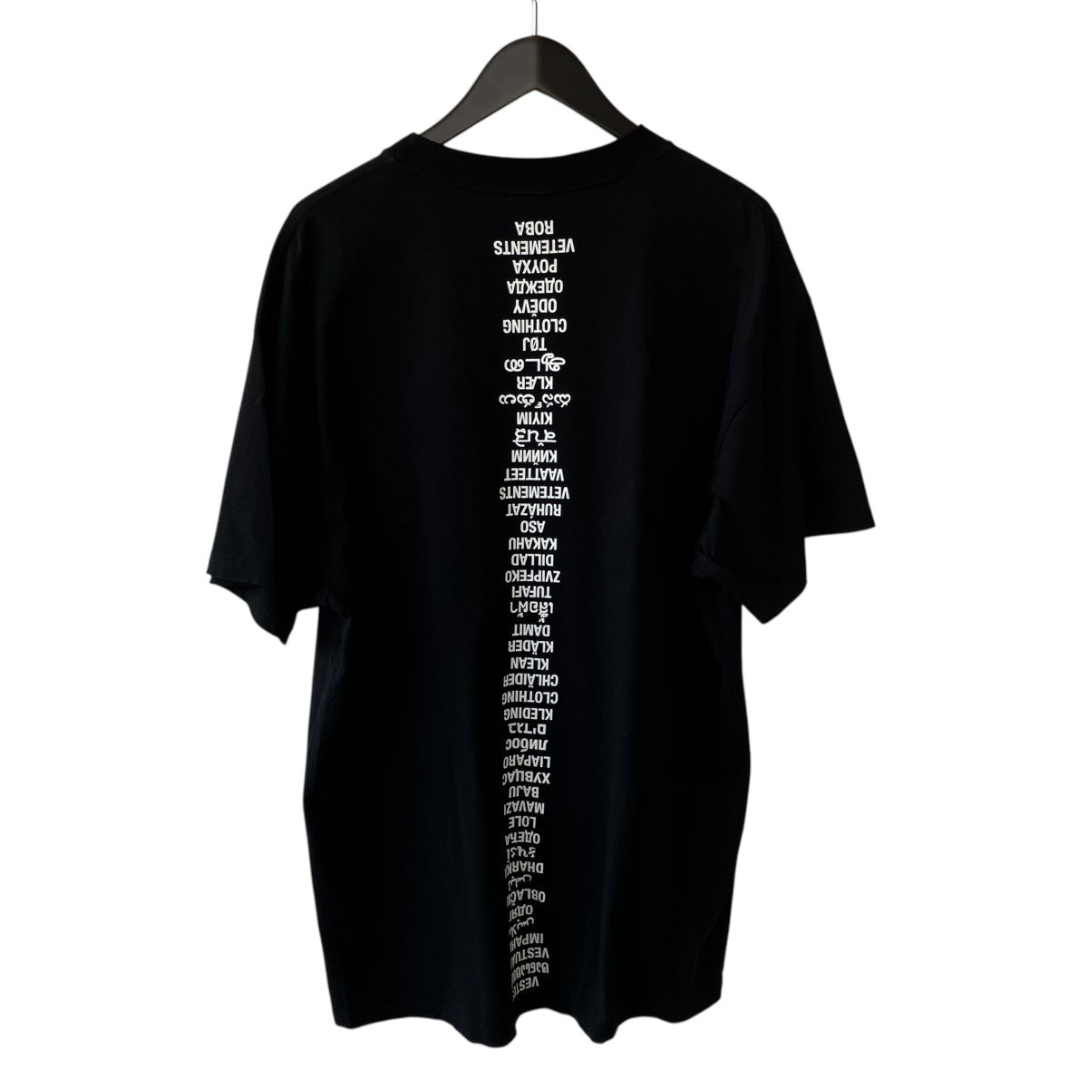 VETEMENTS TシャツUSS197067 古着・中古-2枚目のアイテム画像