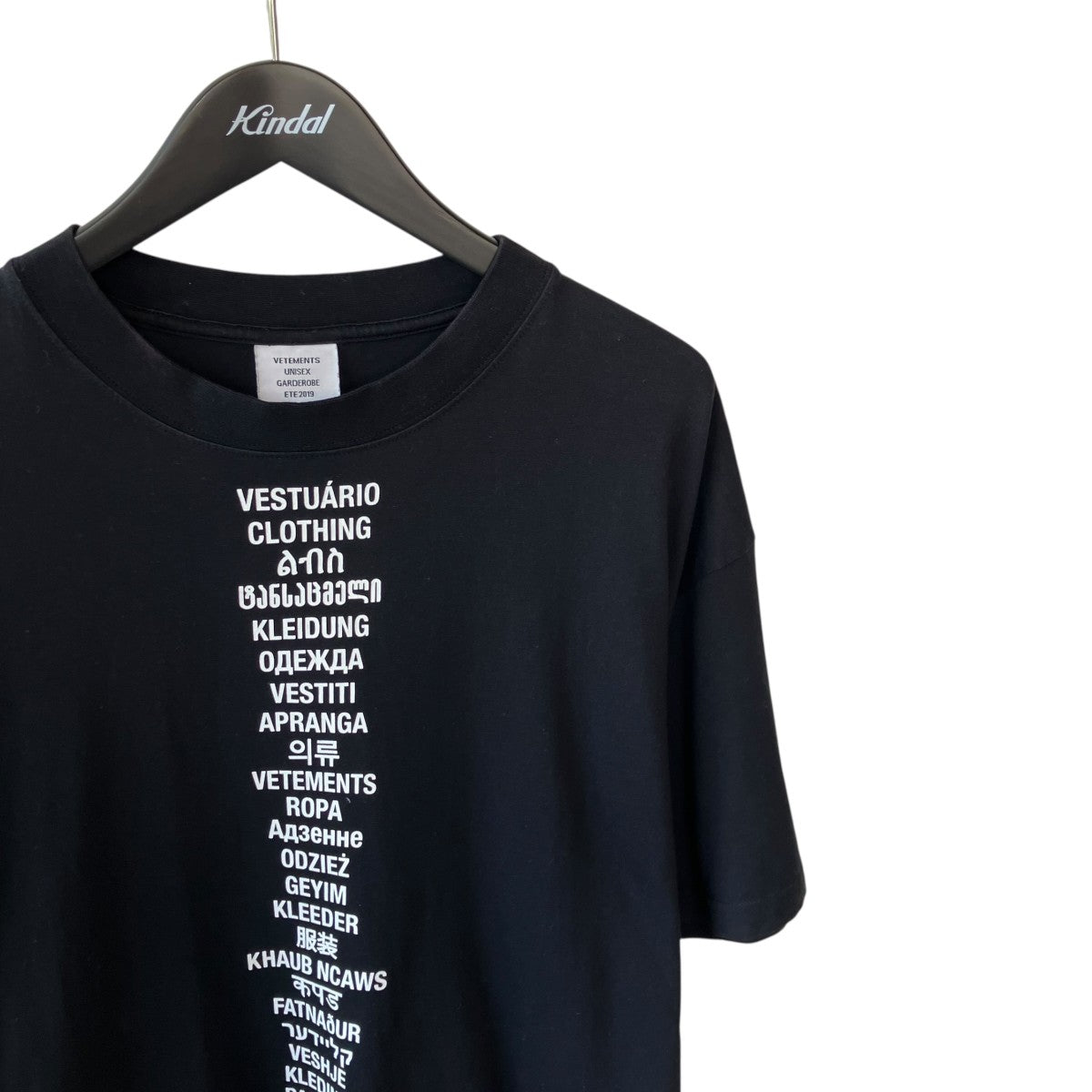 VETEMENTS TシャツUSS197067 古着・中古-3枚目のアイテム画像