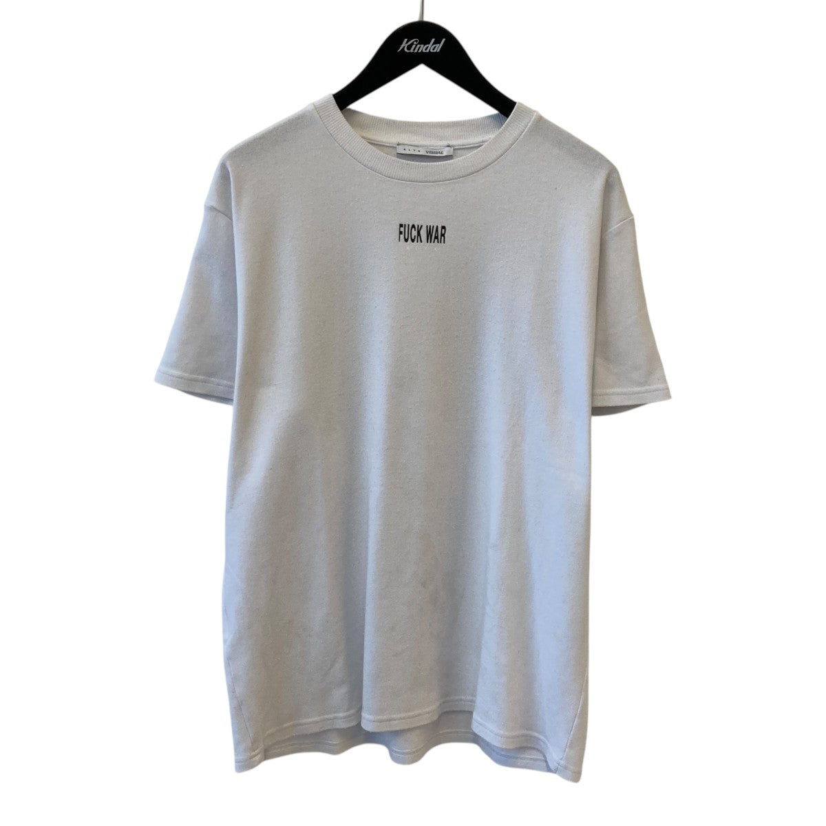 1017 ALYX 9SM FUCK WARTシャツ 古着・中古-1枚目のアイテム画像