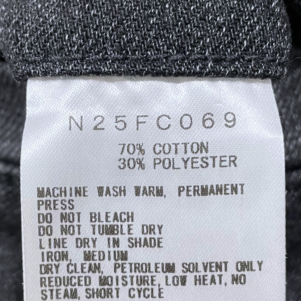 26SS 硫化染めデニムパンツ Denim Wide Tapered Field Pants デニムワイドテーパードフィールドパンツ N25FC069