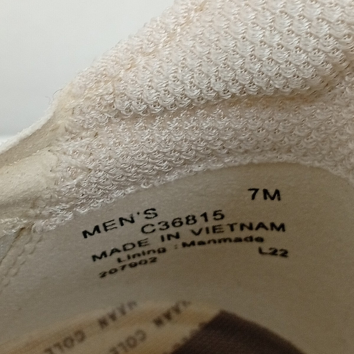 COLE HAAN 5．Zerogrand Wing Oxfordスニーカーc36815 古着・中古-6枚目のアイテム画像