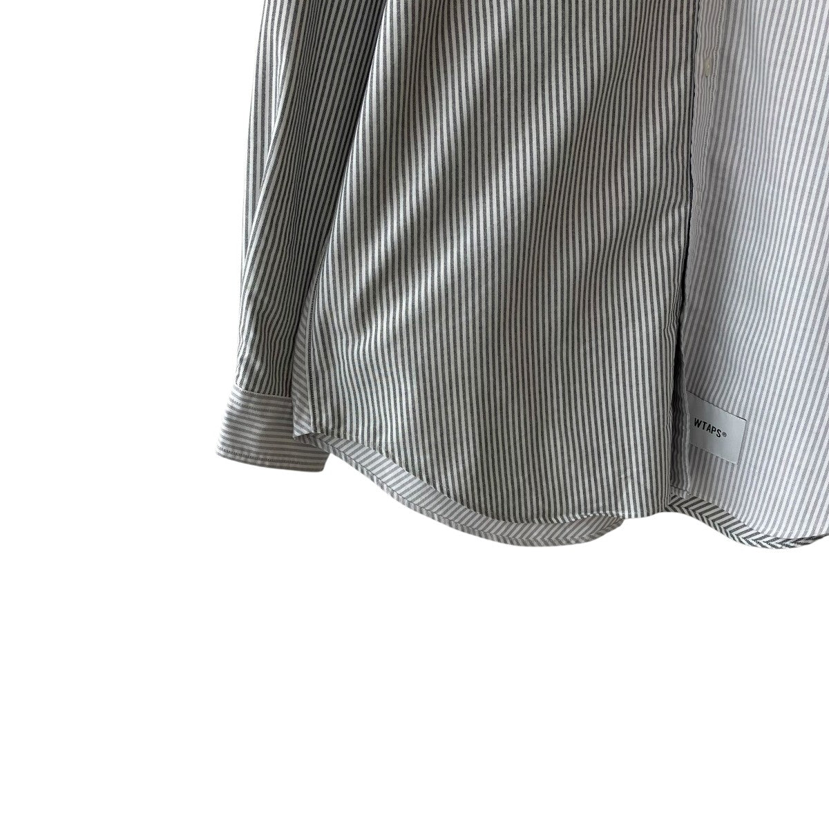 WTAPS 25SSWTAPS BD 05 ／ LS ／ CTPL． OXFORD． TEXTILE． COOLMAX OF長袖シャツ251tqdt-shm05 古着・中古-4枚目のアイテム画像