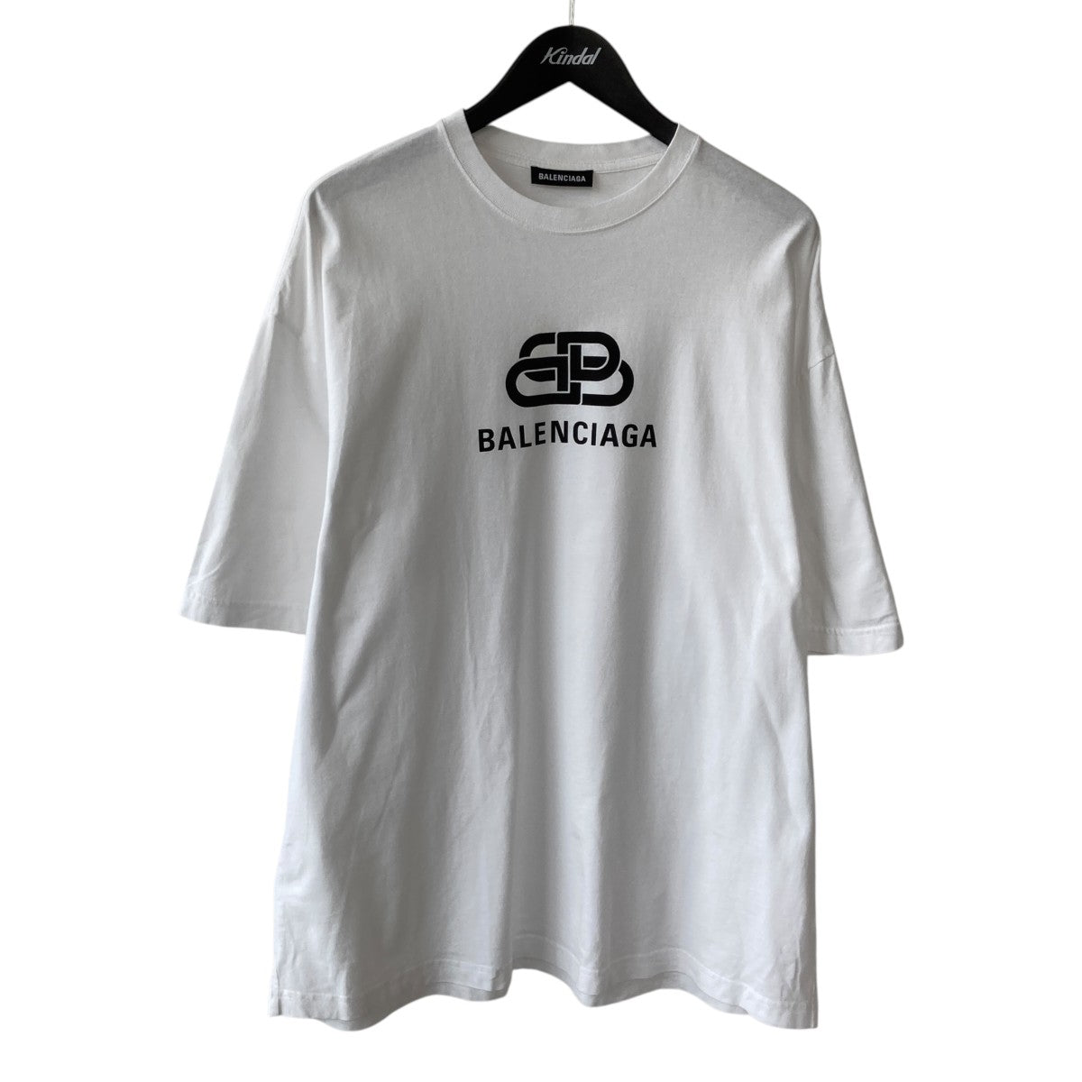 BALENCIAGA BB Logo Print TeeTシャツ578139 tev48 古着・中古-1枚目のアイテム画像