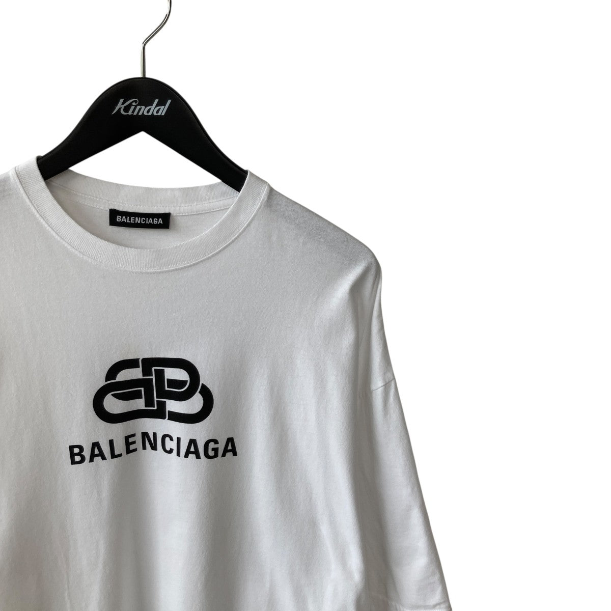 BALENCIAGA BB Logo Print TeeTシャツ578139 tev48 古着・中古-3枚目のアイテム画像