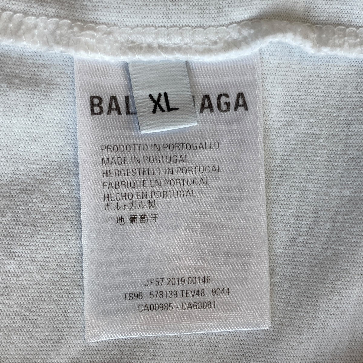 BALENCIAGA BB Logo Print TeeTシャツ578139 tev48 古着・中古-5枚目のアイテム画像