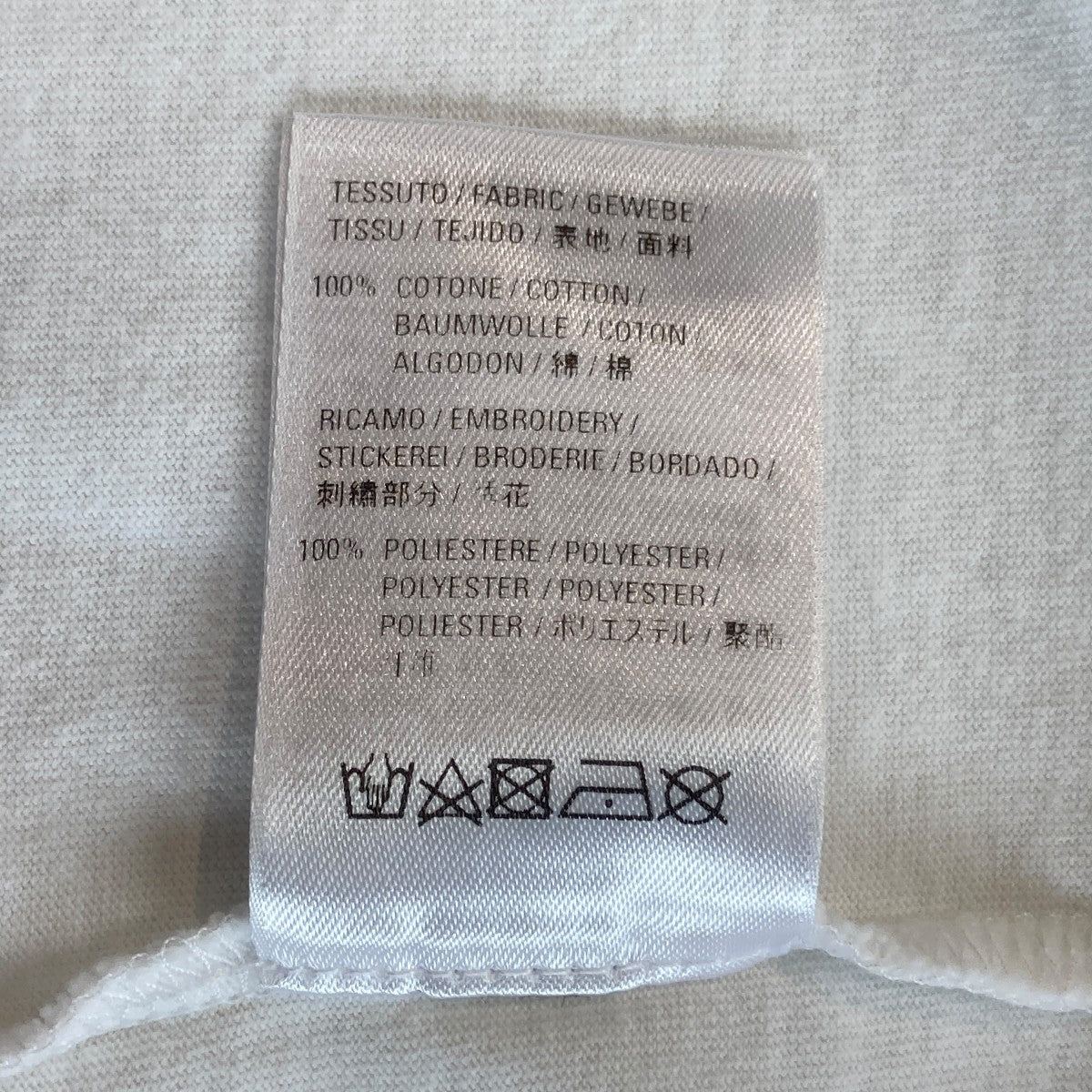 BALENCIAGA Tatoo Logo TeeTシャツ570805 TEV68 古着・中古-6枚目のアイテム画像