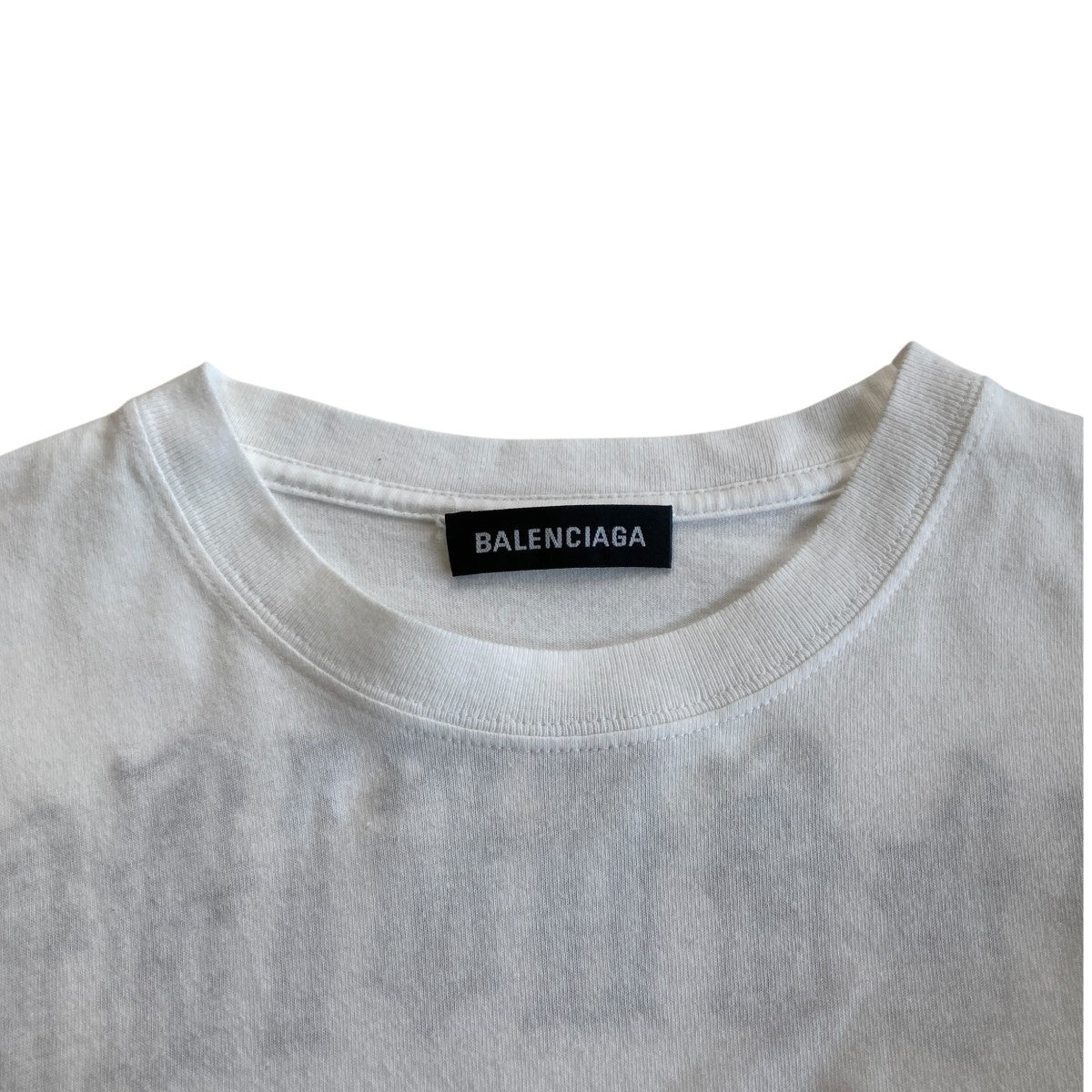 BALENCIAGA Tatoo Logo TeeTシャツ570805 TEV68 古着・中古-7枚目のアイテム画像