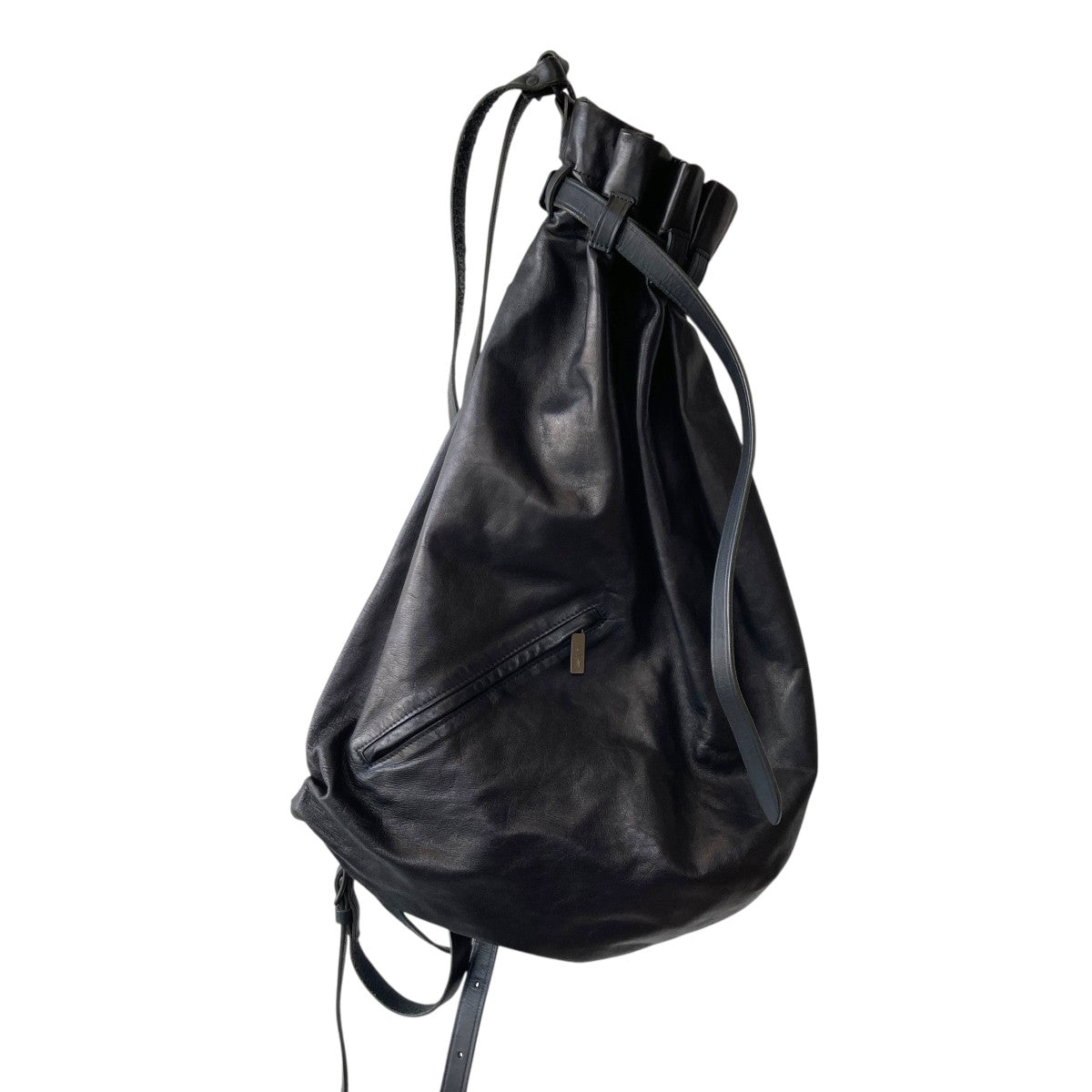 Yohji Yamamoto pour homme ホースレザーショルダーバッグHH-106-780 古着・中古-1枚目のアイテム画像