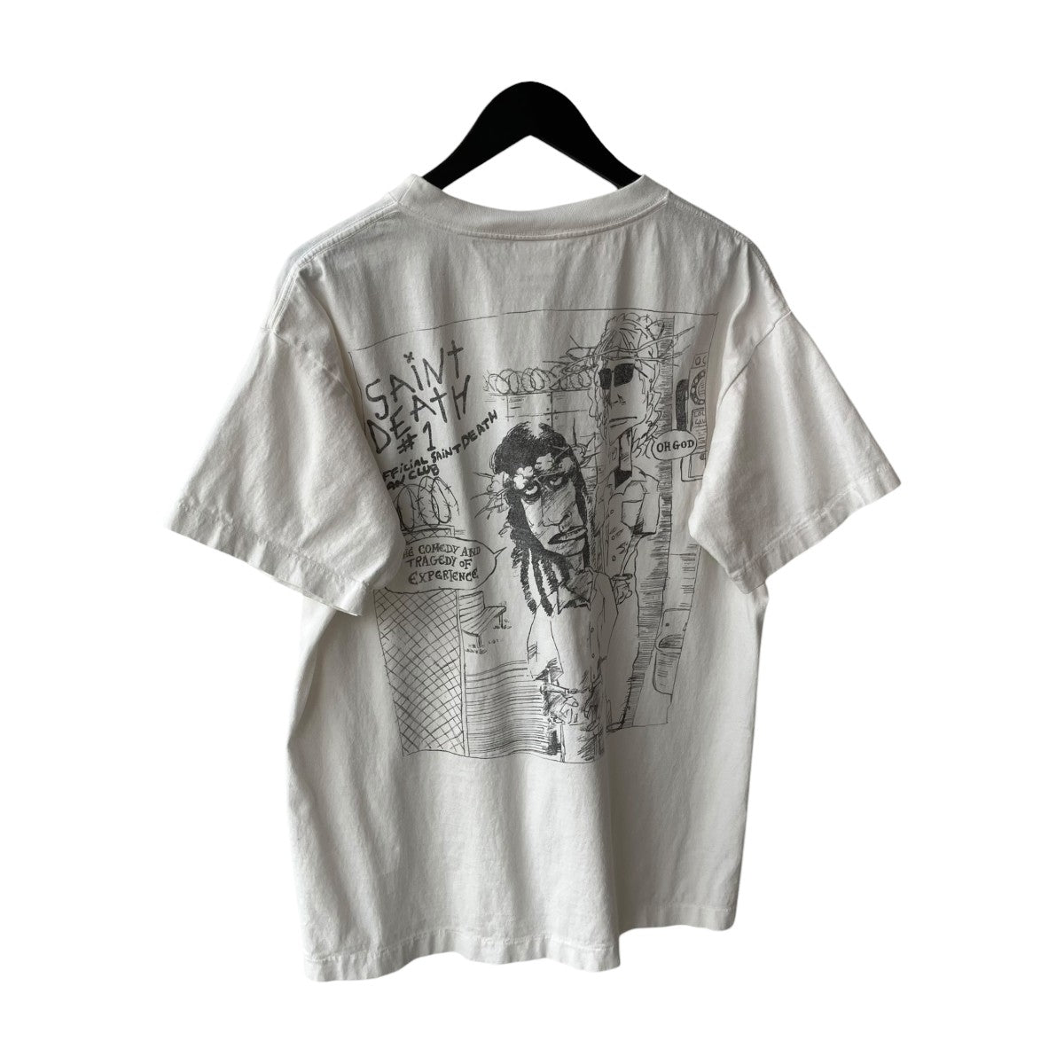 SAINT MICHAEL SS TEE SAINT DEATHTシャツSM-S22-0000-061 古着・中古-2枚目のアイテム画像