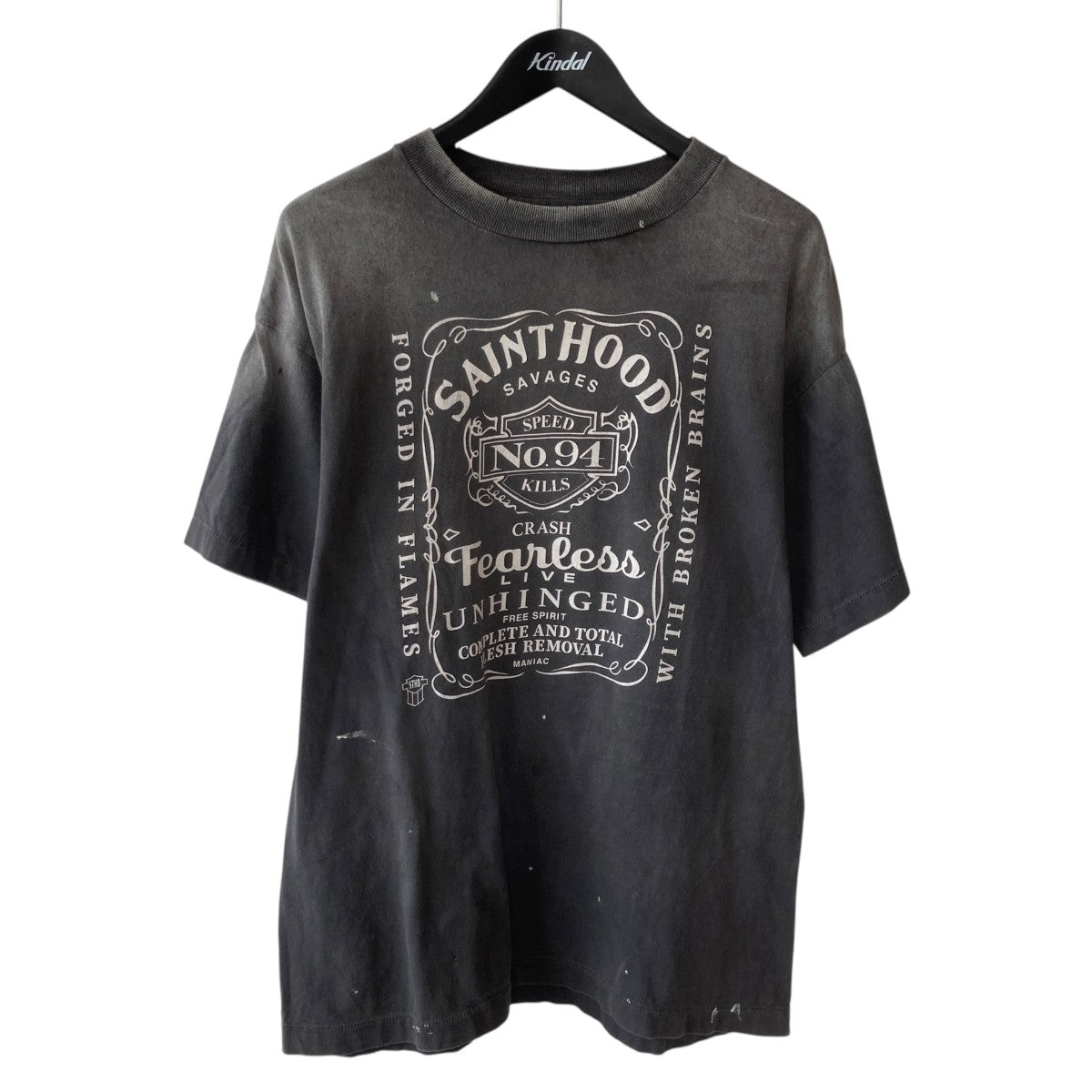 SAINT MICHAEL NEIGHBORHOOD SS Tee STHD．FEARLESSTシャツSM-HR8-0000-C70 古着・中古-1枚目のアイテム画像