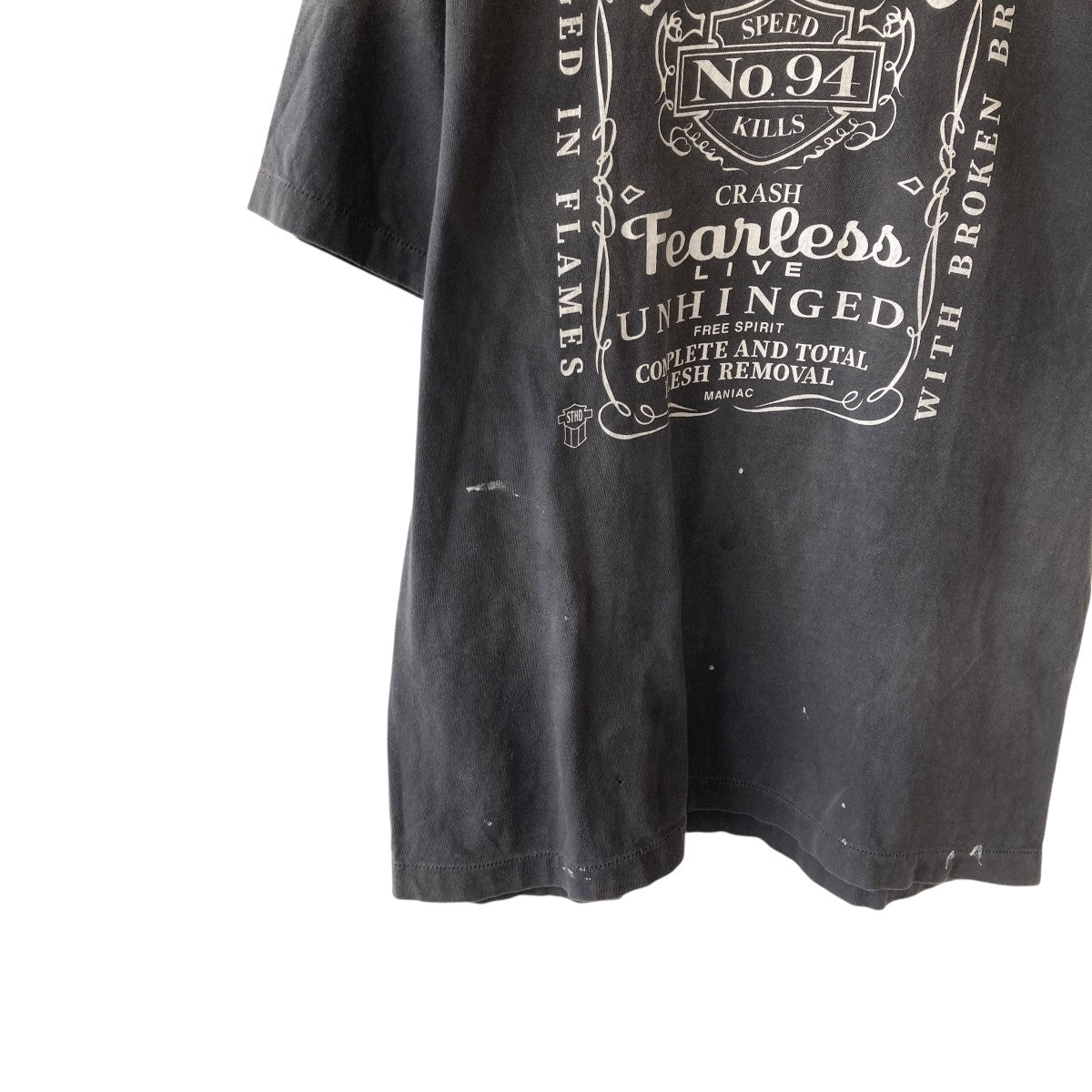 SAINT MICHAEL NEIGHBORHOOD SS Tee STHD．FEARLESSTシャツSM-HR8-0000-C70 古着・中古-4枚目のアイテム画像