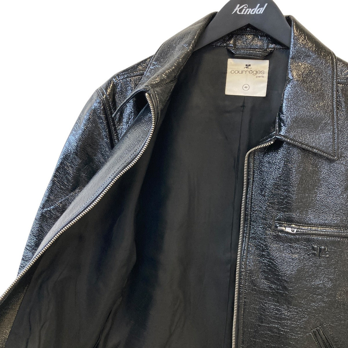 ジップアップ ビニールジャケット125cbl266vy00149999