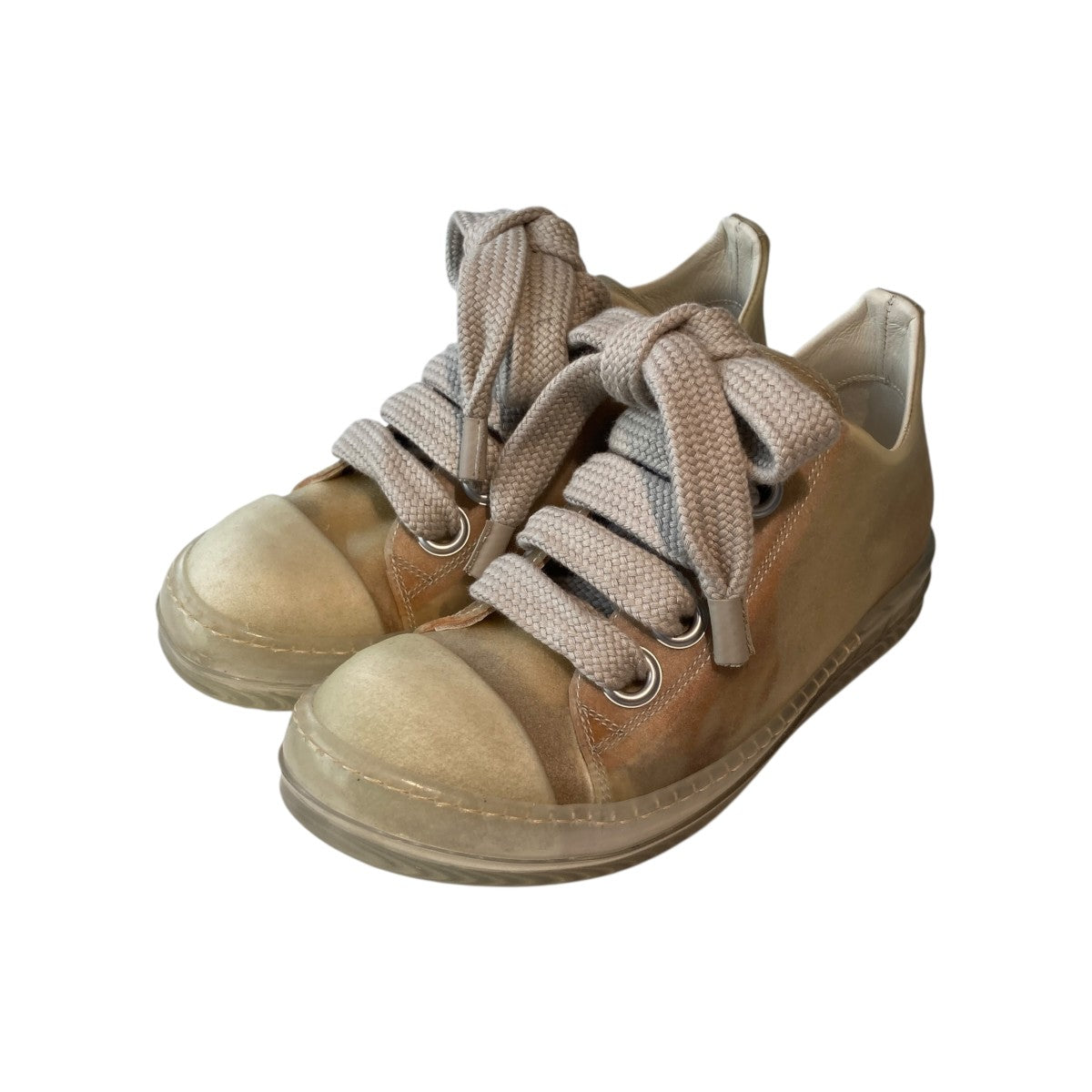 RICK OWENS SCARPE PELLE LOW RICK OWENSローカットスニーカーRO01C5883 古着・中古-1枚目のアイテム画像