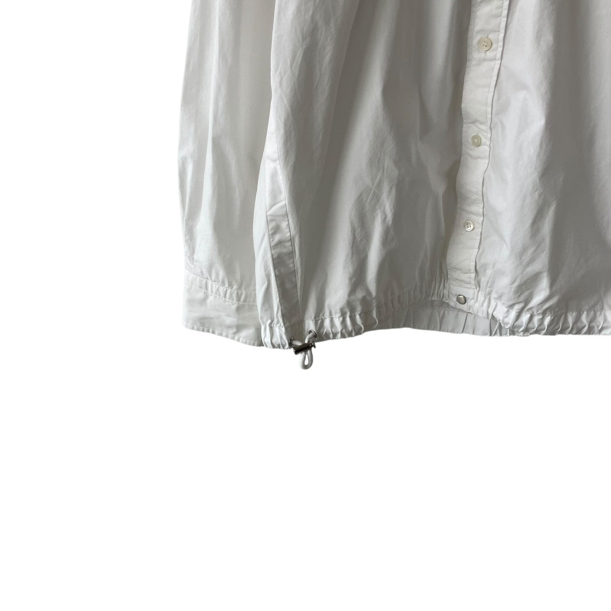 sacai DRAWSTRING COTTON POPLIN長袖シャツSCM-012 古着・中古-4枚目のアイテム画像