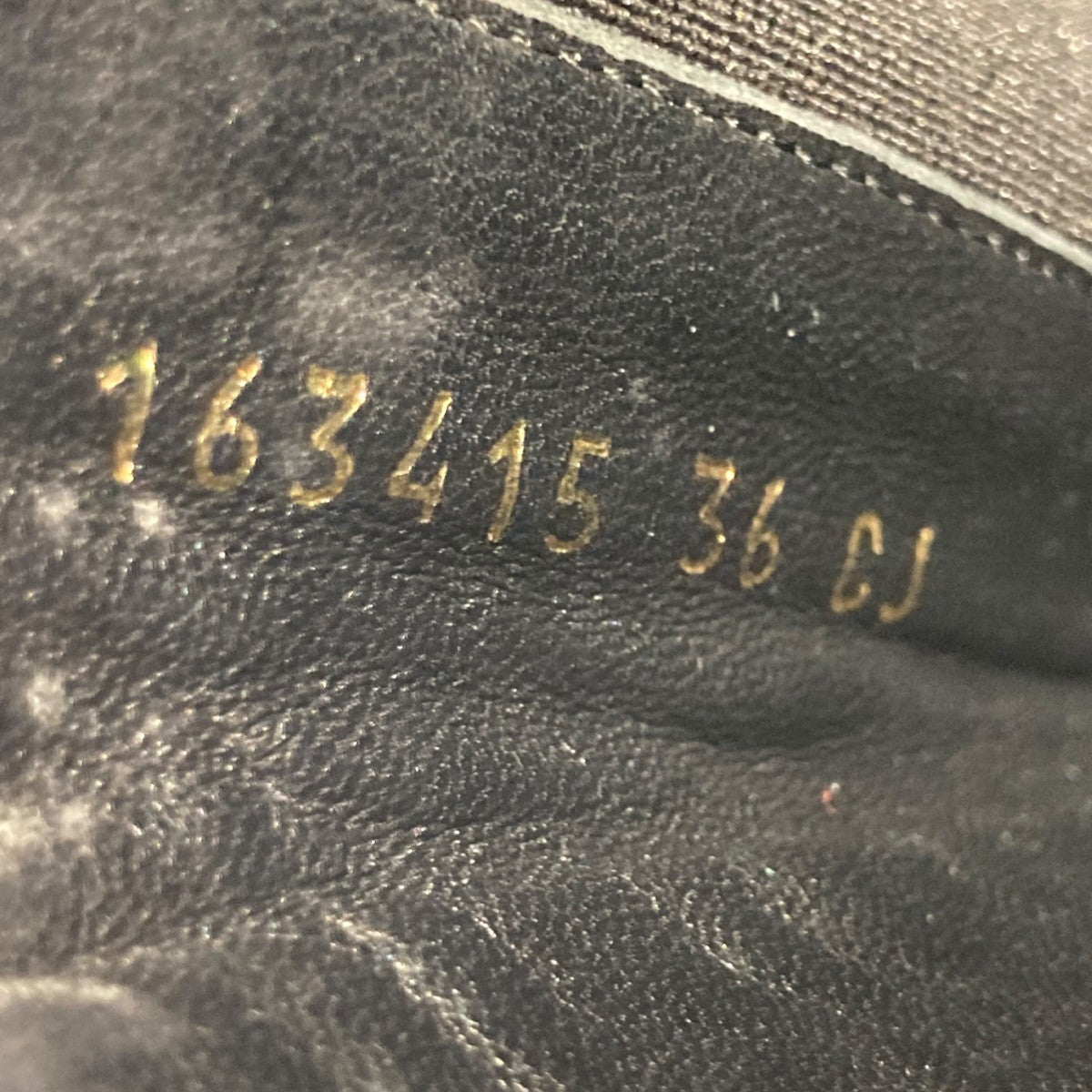 GUCCI ホースビットサイドゴアアンクルブーツ163415 古着・中古-6枚目のアイテム画像