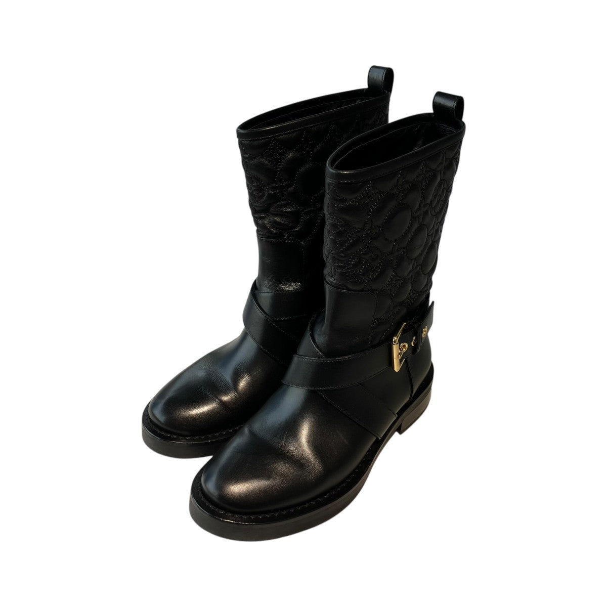 LOUIS VUITTON アンクルブーツ 古着・中古-1枚目のアイテム画像