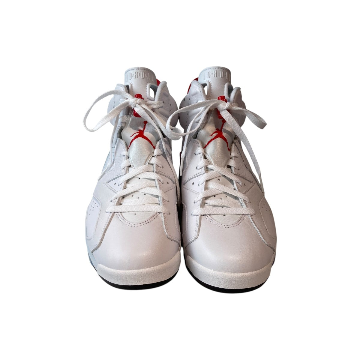 Air Jordan 6 White and University Red／Red OreoスニーカーCT8529-162