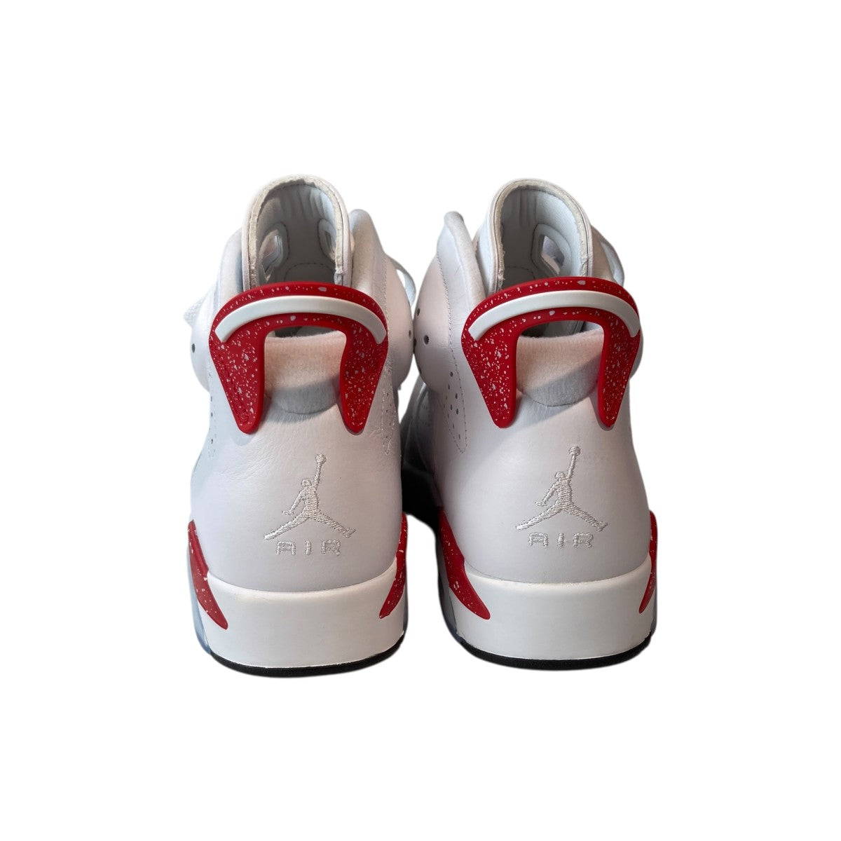 Air Jordan 6 White and University Red／Red OreoスニーカーCT8529-162
