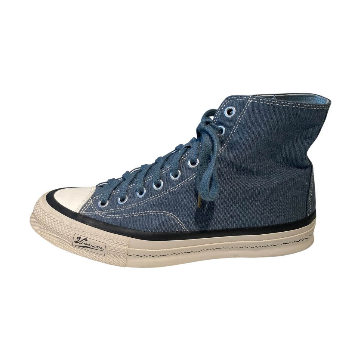 VISVIM(ビズビム) 23SSskagway hiハイカットスニーカー ブルー サイズ