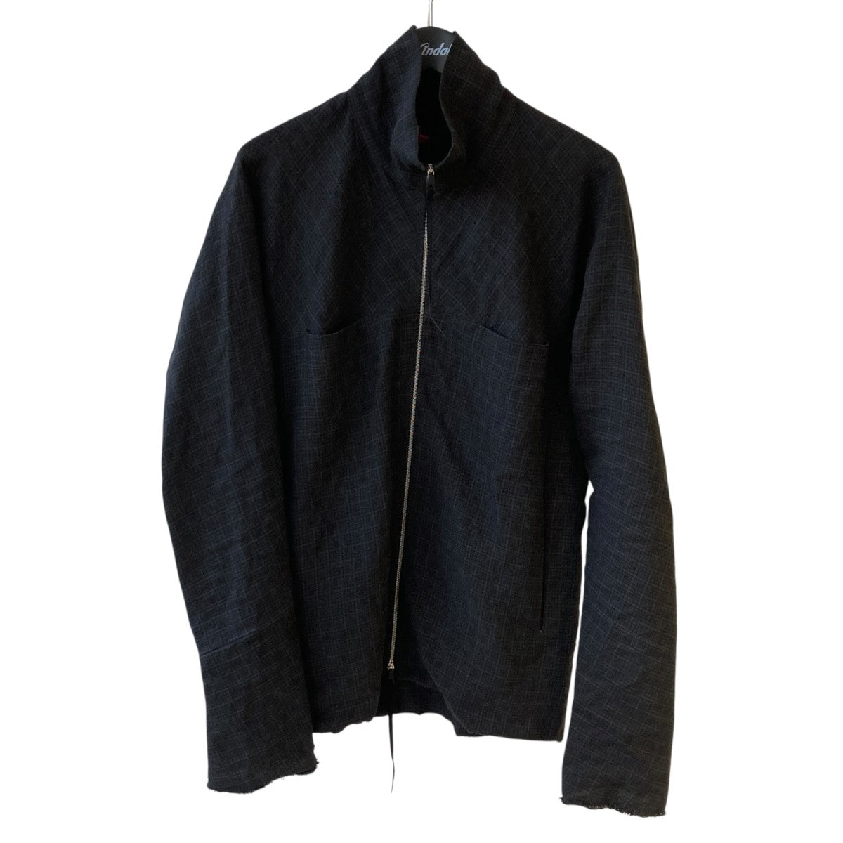 m．a+(エムエークロス) exclusive zipped tall collar shirt jacket