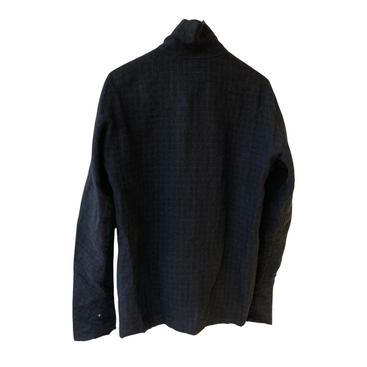 m．a+(エムエークロス) exclusive zipped tall collar shirt jacket