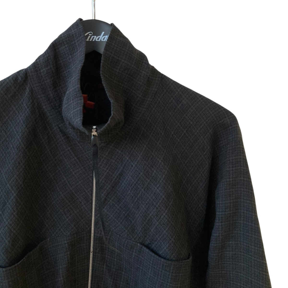 m．a+ exclusive zipped tall collar shirt jacketジャケットH252DZ/P LWV 古着・中古-3枚目のアイテム画像