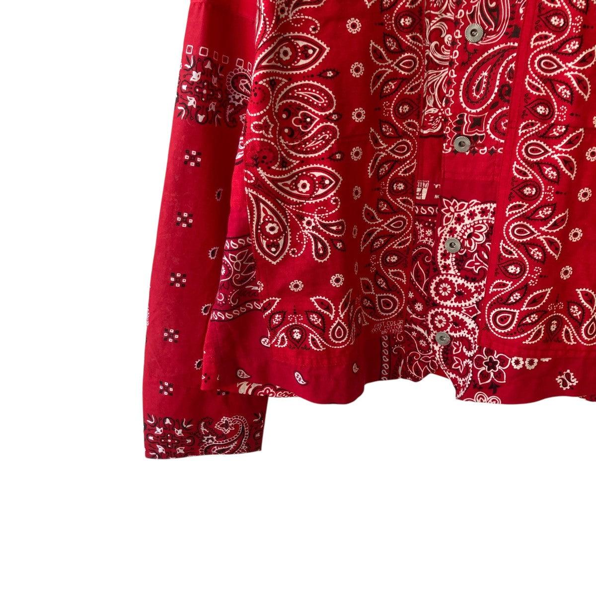 changes REMAKE VINTAGE BANDANA ENGINEER長袖シャツ 古着・中古-4枚目のアイテム画像