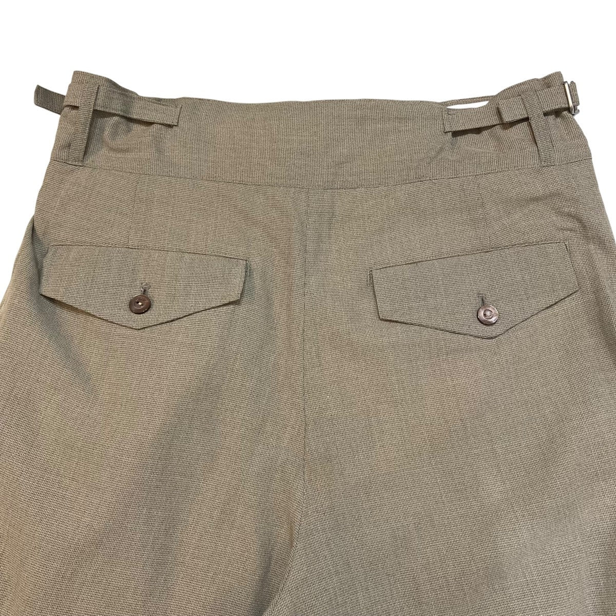 TWO TUCKS WIDE SHORTSハーフパンツIH25SS-P031-NDC