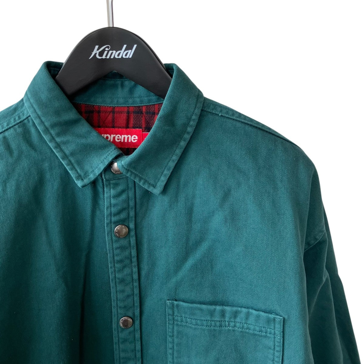 Supreme 25AWQuilted Lined Denim Snap Shirtシャツ 古着・中古-3枚目のアイテム画像