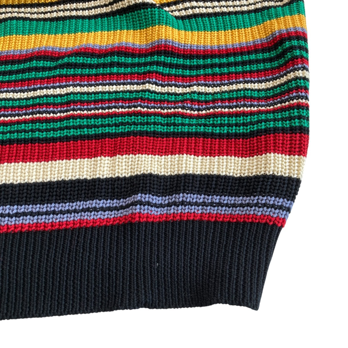 Supreme 23AWSmall Box Ribbed Sweater Multクルーネックニット 古着・中古-5枚目のアイテム画像