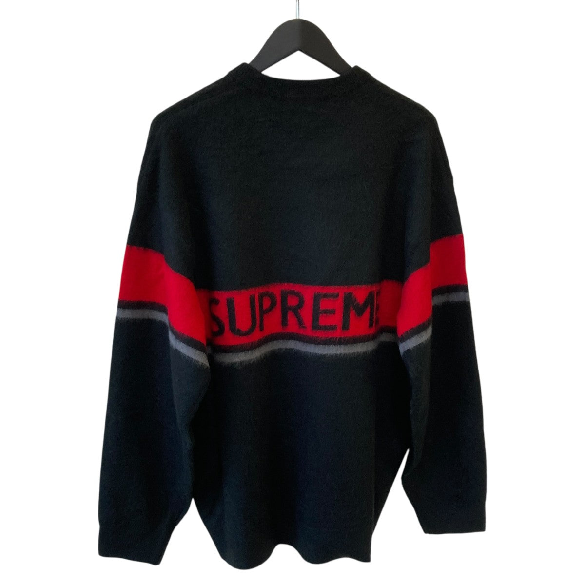 Supreme Brushed Stripe Sweaterニット 古着・中古-2枚目のアイテム画像