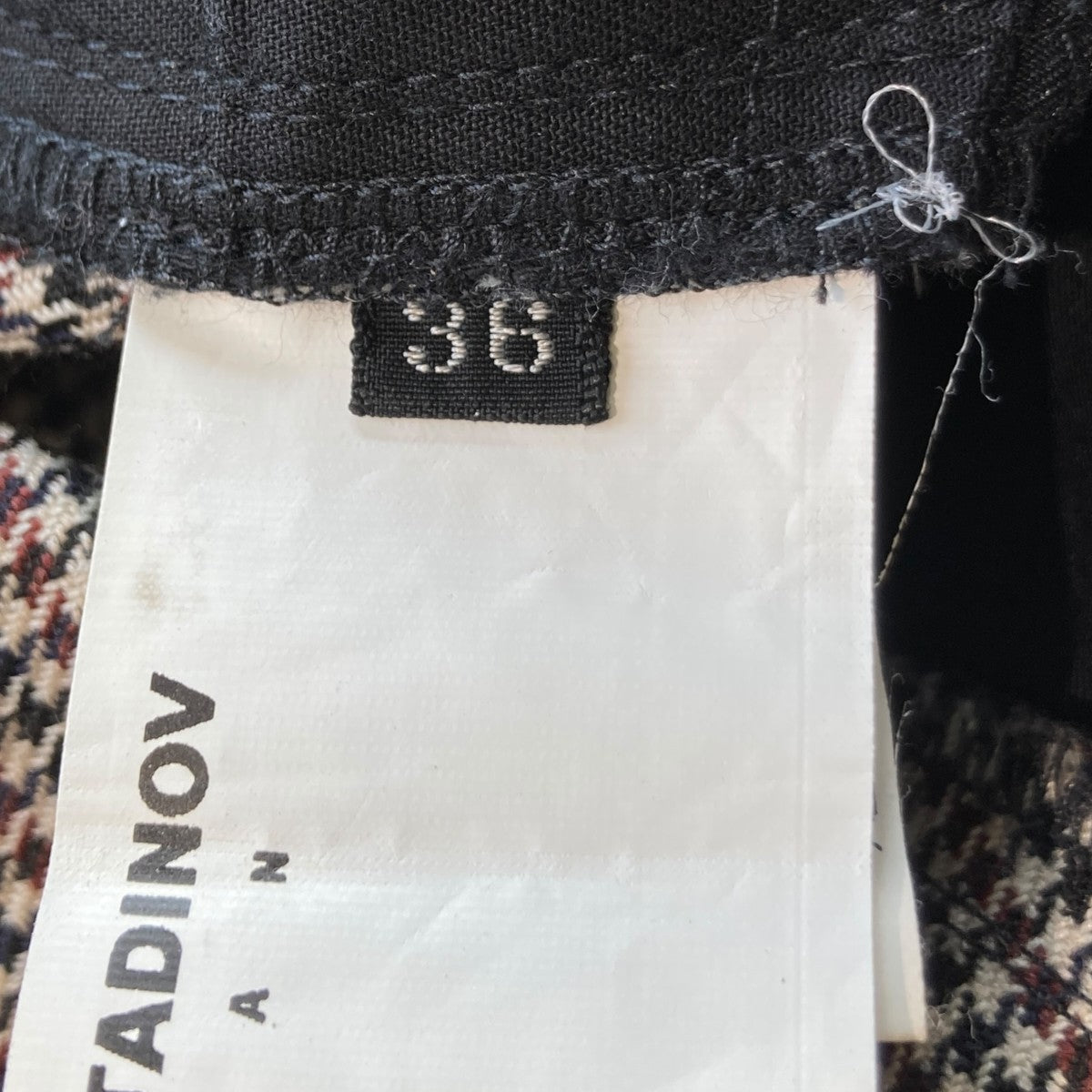 Kiko Kostadinov WOMAN 切替パンツ 古着・中古-6枚目のアイテム画像