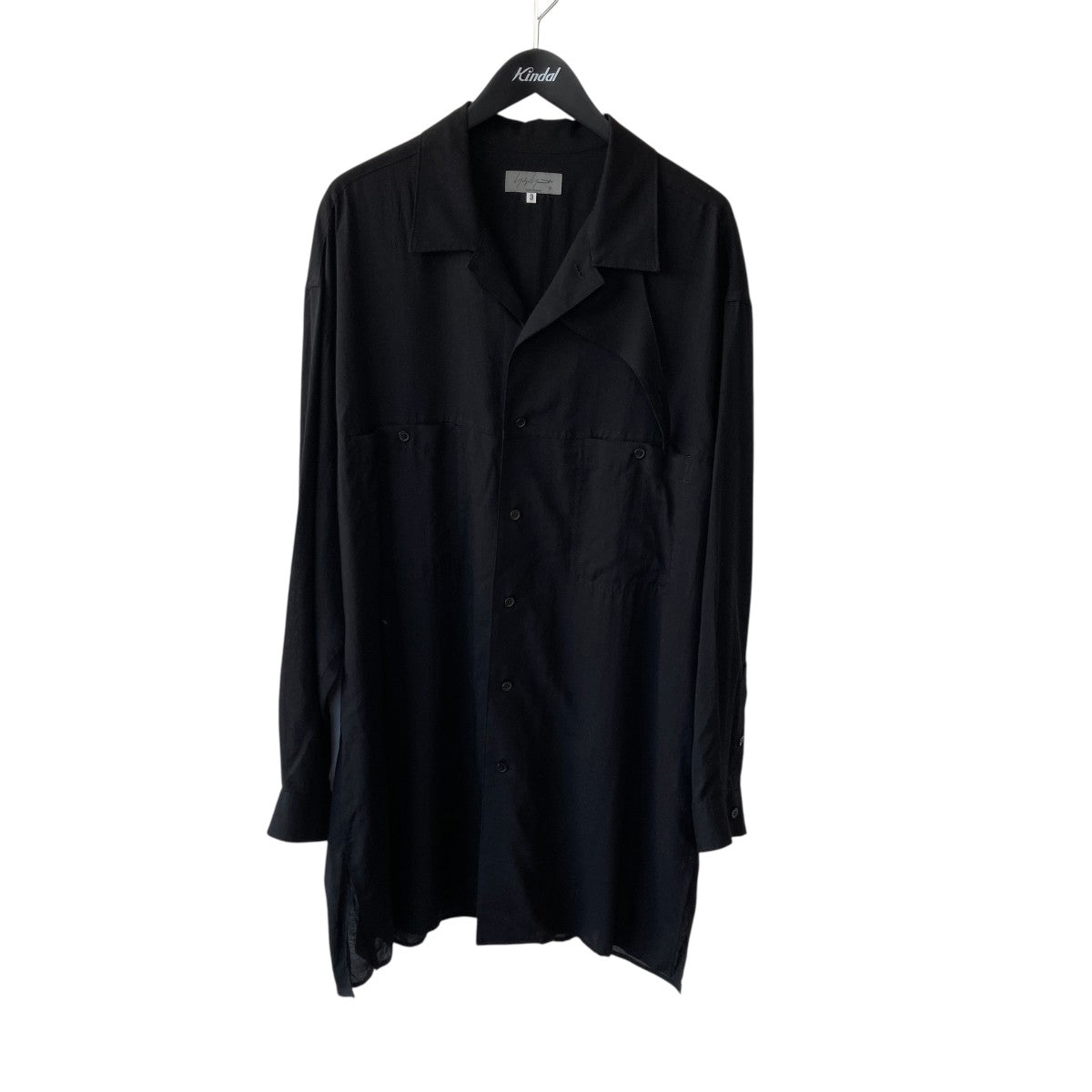 Yohji Yamamoto pour homme 長袖シャツHJ-B10-201 古着・中古-1枚目のアイテム画像
