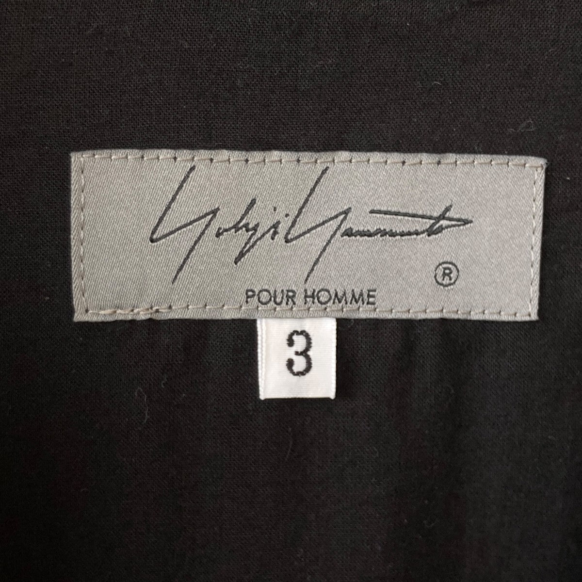 Yohji Yamamoto pour homme 長袖シャツHJ-B10-201 古着・中古-5枚目のアイテム画像