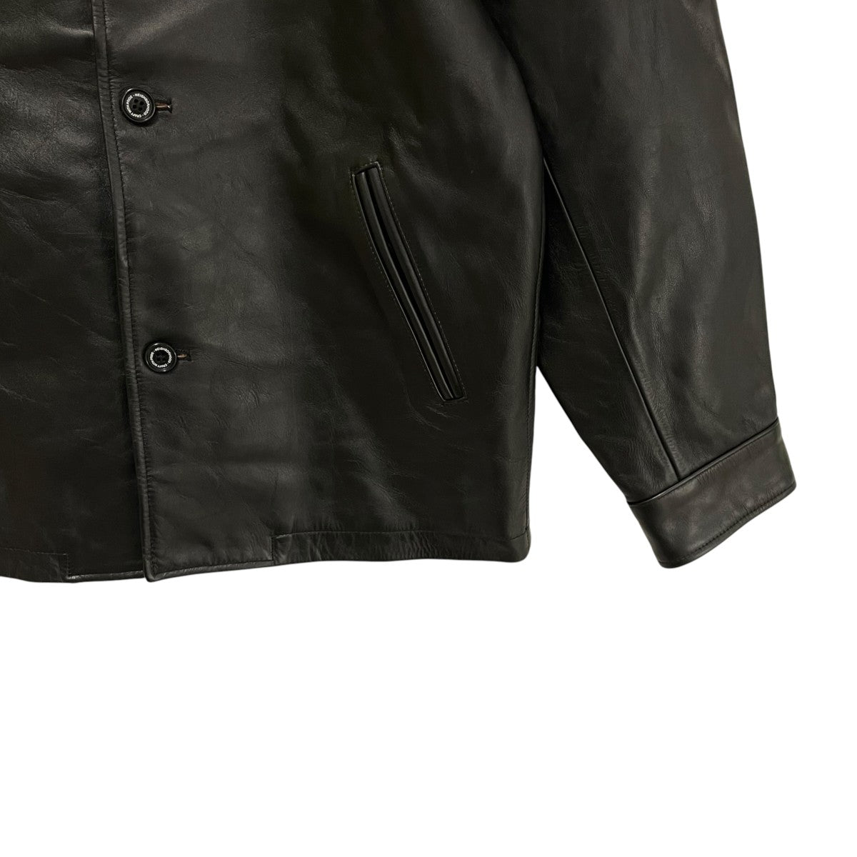 25AWLEATHER CAR COATレザージャケット252SZNH-JKM06