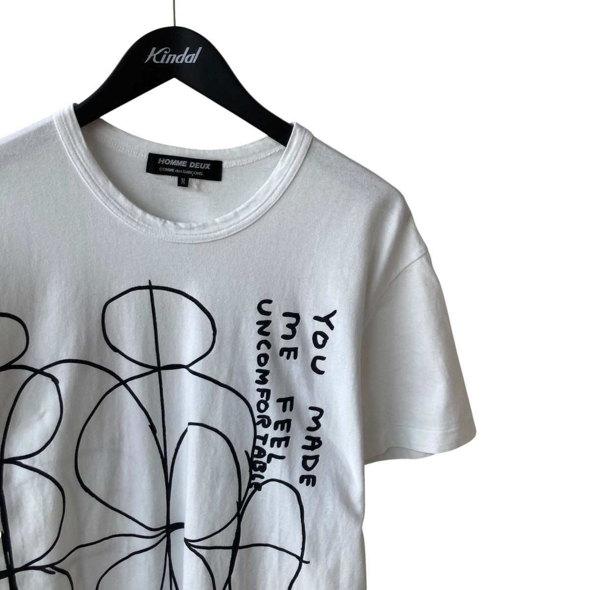 おにへい　新品　コムデギャルソンオムドウ　Tシャツ COMME des GARCONS HOMME DEUX(コムデギャルソンオムドゥ) 半袖Tシャツ