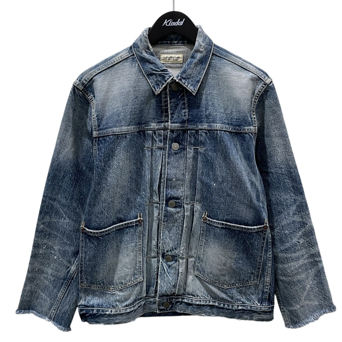 20AW 加工カットオフデニムジャケット 40’s Cutoff Denim Jacket 3220400100